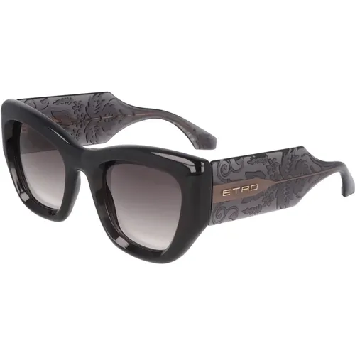 Sonnenbrille mit Unregelmäßiger Form - ETRO - Modalova