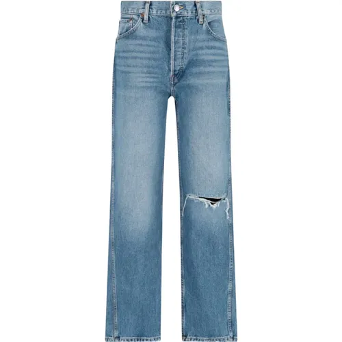 Gerade Jeans , Damen, Größe: W29 - Re/Done - Modalova