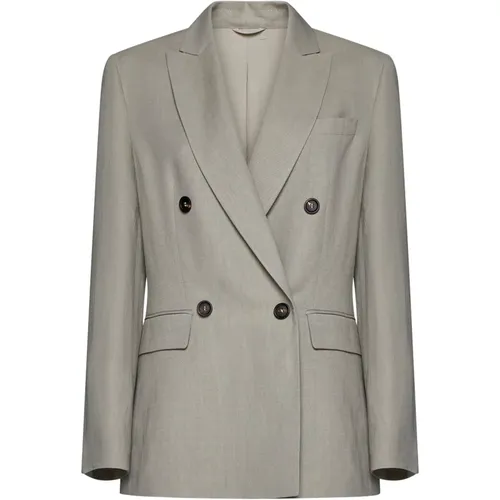 Stylish Jackets Collection , female, Sizes: M, S, L - BRUNELLO CUCINELLI - Modalova