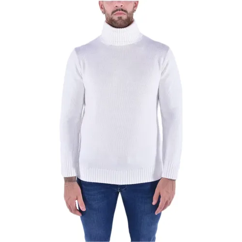 Dolcevita Pullover Weiß Herrenbekleidung - Kangra - Modalova
