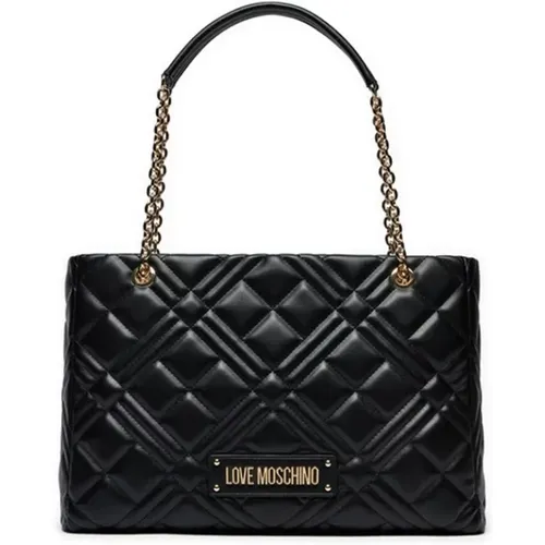 Schwarze Taschen für stilbewusste Fashionistas - Love Moschino - Modalova