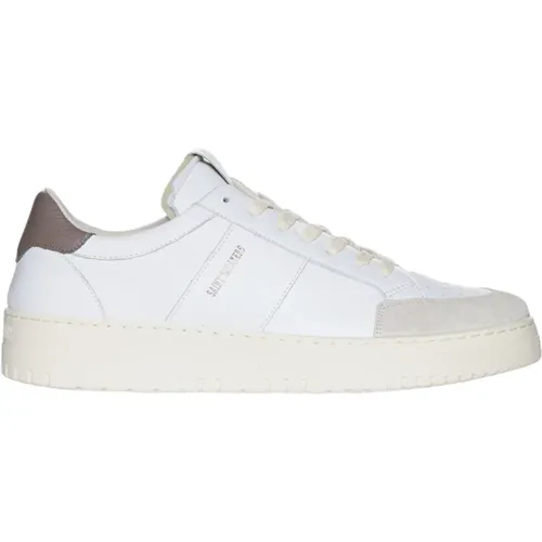 Klassische Weiße Sneakers - Saint Sneakers - Modalova