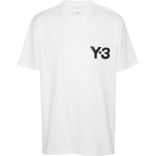 Reflektierendes Logo-Shirt , Herren, Größe: L - Y-3 - Modalova