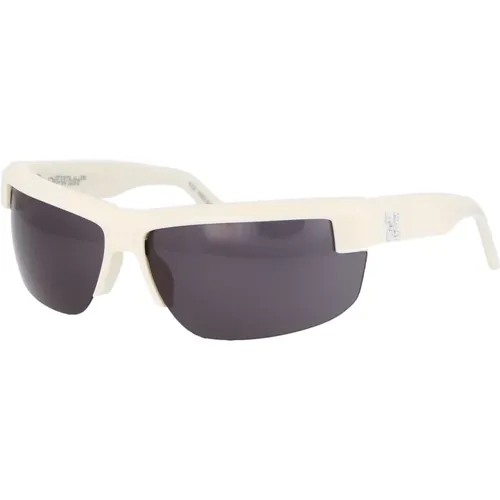 Off , Stylish Toledo Sunglasses for Summer Days , unisex, Sizes: ONE SIZE - Off White - Modalova