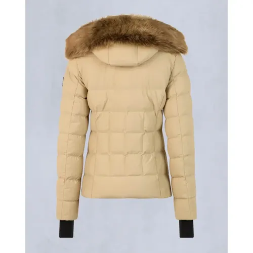 Shearling Betta Jacke Sand Braun Gold - Moose Knuckles - Modalova