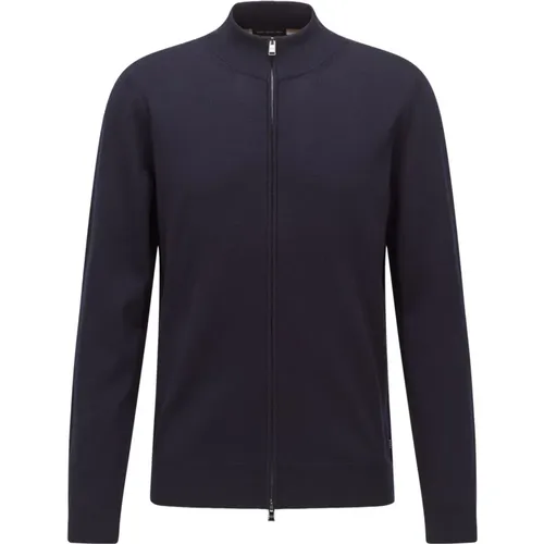 Stylischer Zip-Through Sweatshirt , Herren, Größe: L - Hugo Boss - Modalova