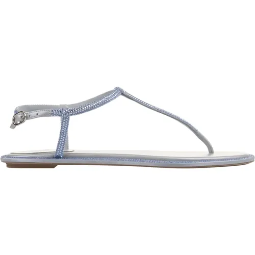 Jewel Leather Sandals , female, Sizes: 5 UK, 5 1/2 UK, 7 UK, 3 UK, 6 UK, 8 UK, 4 1/2 UK - René Caovilla - Modalova