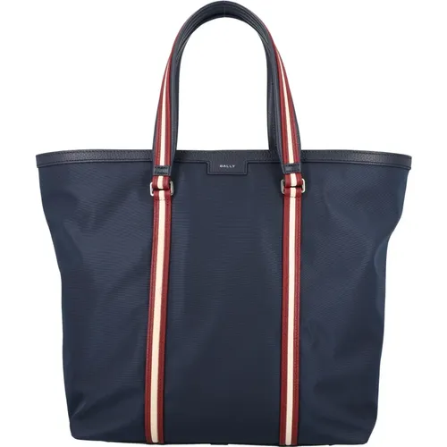 Stylish Code Tote Bag , male, Sizes: ONE SIZE - Bally - Modalova