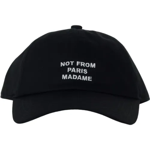Slogan Hat , male, Sizes: ONE SIZE - Drole de Monsieur - Modalova