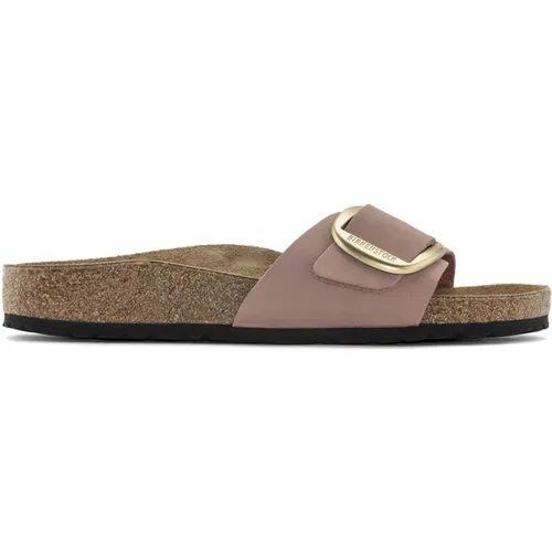 Big Buckle Ciabatta Sandal , Damen, Größe: 36 EU - Birkenstock - Modalova