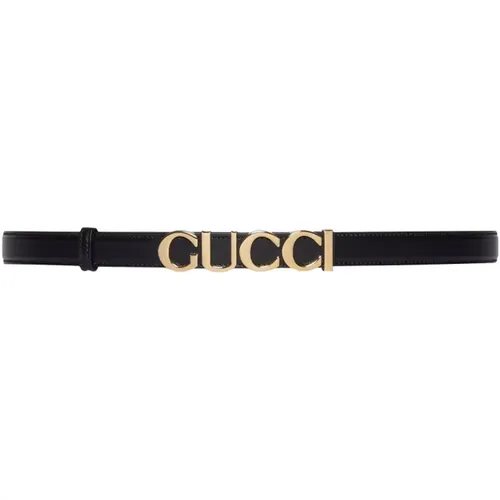 Stylish Belt with Buckle , female, Sizes: 70 CM, 75 CM - Gucci - Modalova