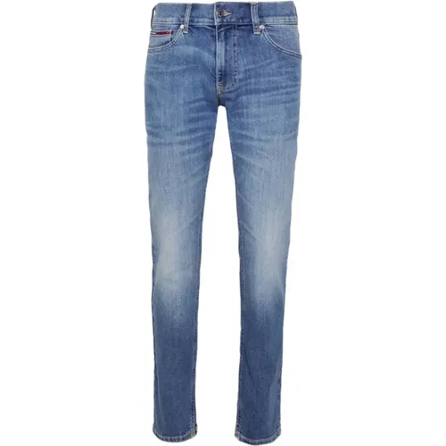 Scanton Slim Jeans , Herren, Größe: W38 L32 - Tommy Jeans - Modalova