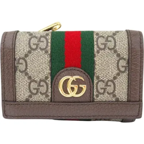 Pre-owned Leder portemonnaies - Gucci Vintage - Modalova