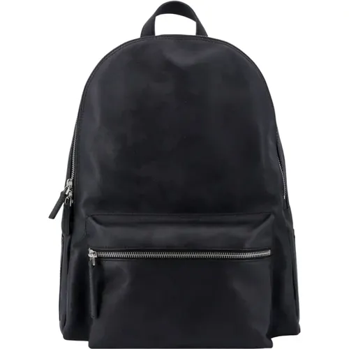 Skyline Backpack in Leather , male, Sizes: ONE SIZE - Orciani - Modalova