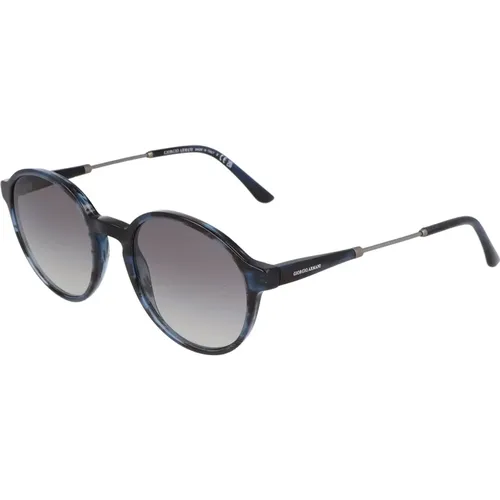 Runde Sonnenbrille , unisex, Größe: 51 MM - Armani - Modalova