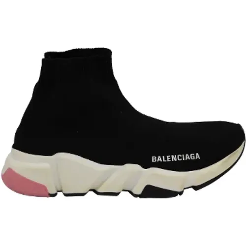 Pre-owned Polyester sneakers , female, Sizes: 3 UK - Balenciaga Vintage - Modalova