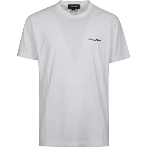 Stylisches Cool Fit T-Shirt , Herren, Größe: M - Dsquared2 - Modalova