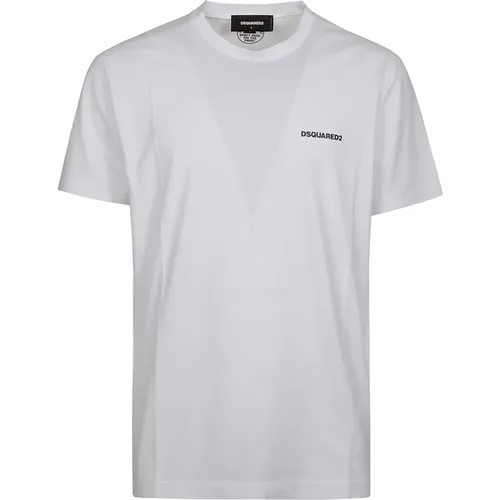 Stylisches Cool Fit T-Shirt , Herren, Größe: XL - Dsquared2 - Modalova
