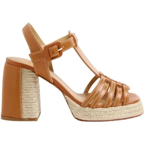 Open Heel Espadrilles with Ankle Strap , female, Sizes: 6 UK, 7 UK - Castañer - Modalova