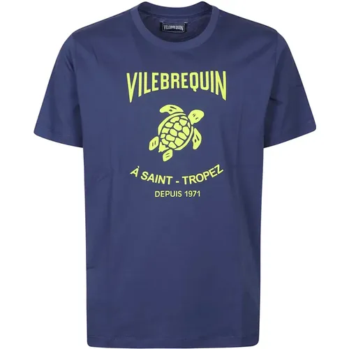 Washed T-Shirt , male, Sizes: M, L, XL - Vilebrequin - Modalova