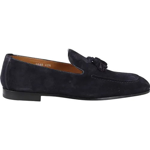 Stylish Tel Loafers in /Black , male, Sizes: 6 UK - Doucal's - Modalova