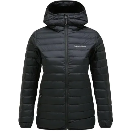 Kapuzen Daunenjacke Liner , Damen, Größe: XS - Peak Performance - Modalova