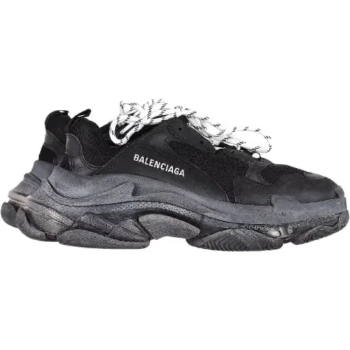 Pre-owned Polyester sneakers , female, Sizes: 8 UK - Balenciaga Vintage - Modalova