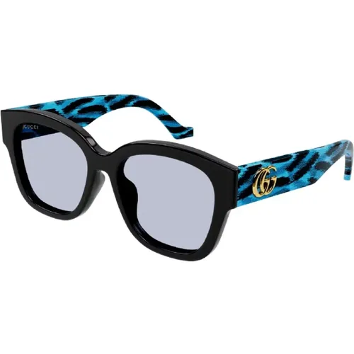 Oversize-Acetat-Sonnenbrille mit einzigartigen Farben - Gucci - Modalova
