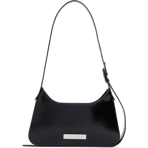 Schwarze Schultertasche Damenmode - Acne Studios - Modalova