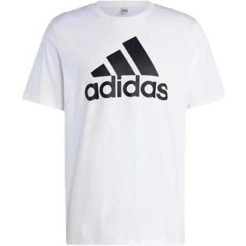 Kurzarm T-Shirt , Herren, Größe: S - Adidas - Modalova