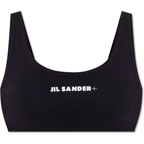Bikini-Top mit Logo Jil Sander - Jil Sander - Modalova
