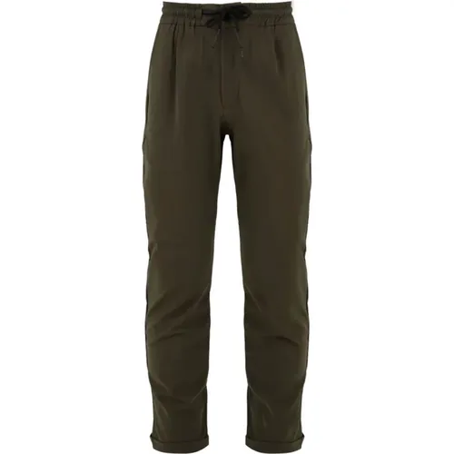 Straight Trousers , male, Sizes: 2XL, L, S, XL, M - Suns - Modalova