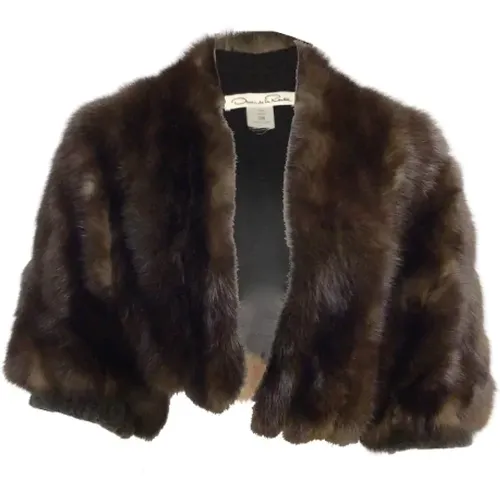 Pre-owned Fur outerwear , female, Sizes: S - Hermès Vintage - Modalova
