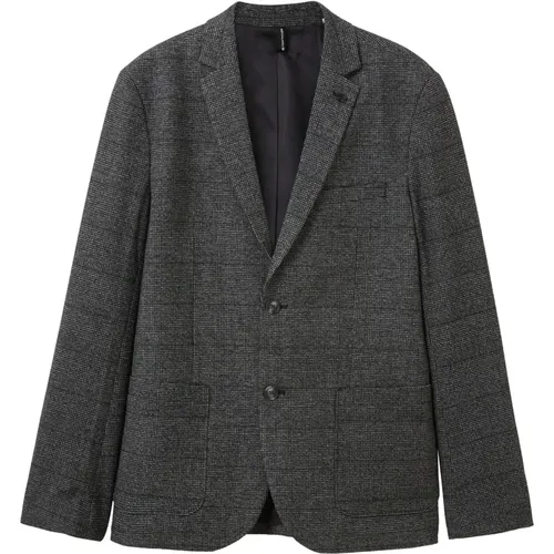 Lässiger Blazer , Herren, Größe: M - Tom Tailor - Modalova