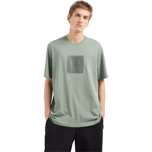 Kurzarm T-Shirt , Herren, Größe: XS - Armani Exchange - Modalova