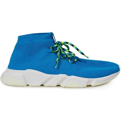 Cotton Sneakers for Men , male, Sizes: 8 UK - Balenciaga - Modalova