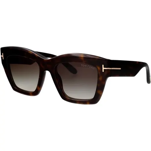 Stylische Sonnenbrille Ft1191/S , Damen, Größe: 52 MM - Tom Ford - Modalova