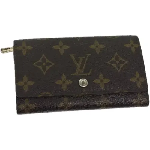 Pre-owned Coated canvas wallets , female, Sizes: ONE SIZE - Louis Vuitton Vintage - Modalova