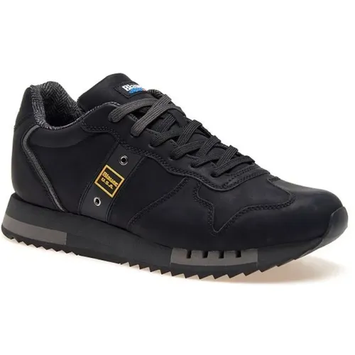 Men Queen Sneakers , male, Sizes: 11 UK, 6 UK, 9 UK - Blauer - Modalova