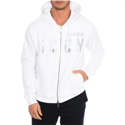 Hoodies , male, Sizes: XL, L - Dsquared2 - Modalova