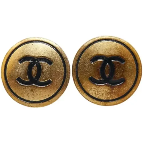 Pre-owned Metal chanel-jewelry , female, Sizes: ONE SIZE - Chanel Vintage - Modalova