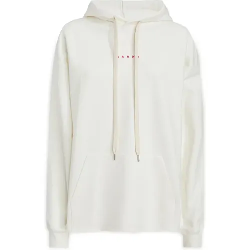 Hoodie , female, Sizes: 3XS, XS, S, 2XS - Marni - Modalova