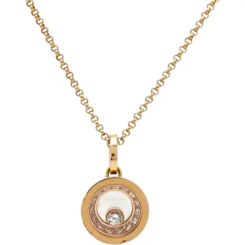 Pre-owned Rose Gold necklaces , female, Sizes: ONE SIZE - Chopard Pre-owned - Modalova