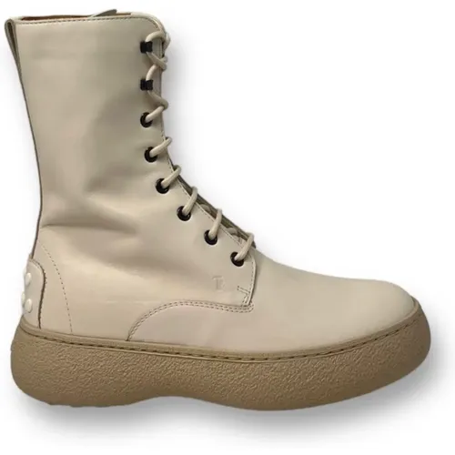 Winter Gommini 09J Polacco All.Zip Boots , female, Sizes: 7 UK, 6 UK, 3 UK - TOD'S - Modalova