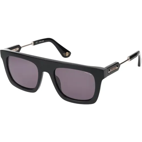 Stylische Sonnenbrille Splf71 , unisex, Größe: 53 MM - Police - Modalova