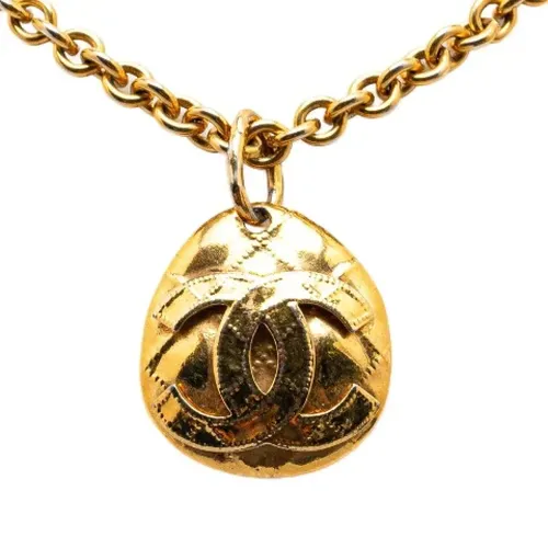 Pre-owned Metal chanel-jewelry , female, Sizes: ONE SIZE - Chanel Vintage - Modalova