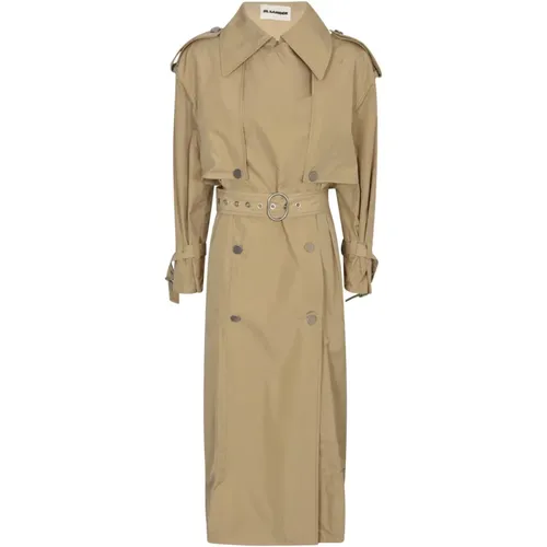 Stylish Trench Coat for Women , female, Sizes: XS, S - Jil Sander - Modalova
