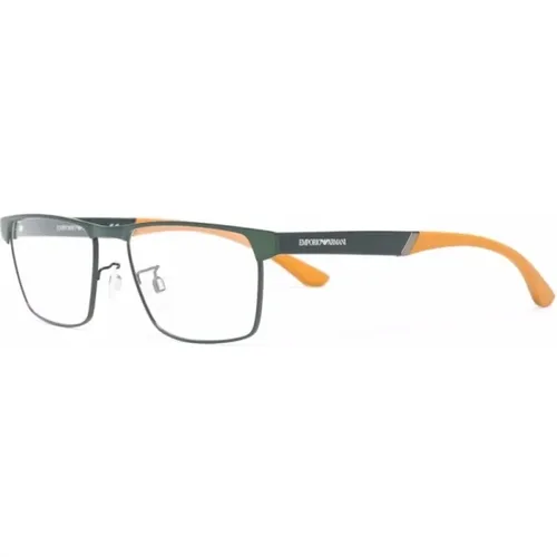 Grüne Optische Brille Stilvoll und vielseitig - Emporio Armani - Modalova