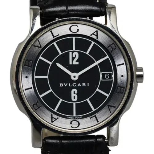 Pre-owned Rostfreier Stahl watches - Bvlgari Vintage - Modalova