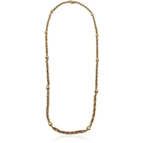 Pre-owned Metal necklaces , female, Sizes: ONE SIZE - Chanel Vintage - Modalova